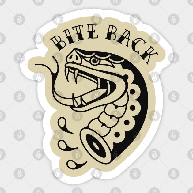 Snake tattoo Sticker by Inkshit13